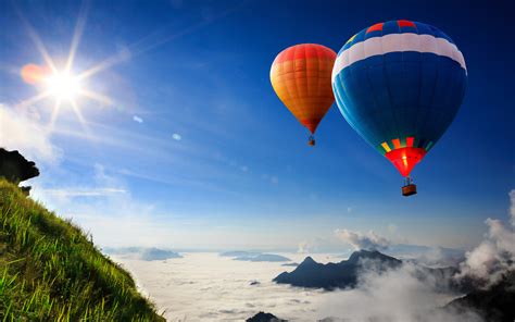 Download Vehicle Hot Air Balloon HD Wallpaper