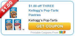 Hot New Printable Coupons: Pop-Tarts, Downy, Gain, Kellogg’s, and MORE!