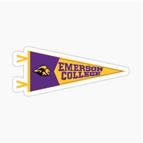 "Emerson College Banner" Sticker for Sale by kaitlincurtis2 | Redbubble