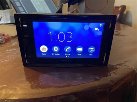 SONY XAV-AX1000 APPLE CarPlay Bluetooth Radio USB Car Stereo 6.2" Touch ...