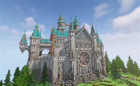 Bdoubleo100's Majestic Fantasy Castle in Minecraft