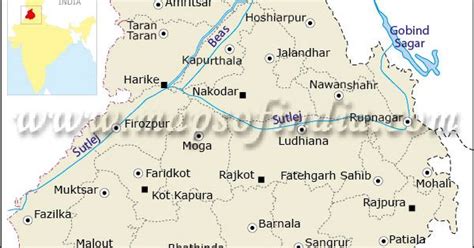 Punjab Rivers Network Map | India Maps | Pinterest | Rivers, India and Incredible india