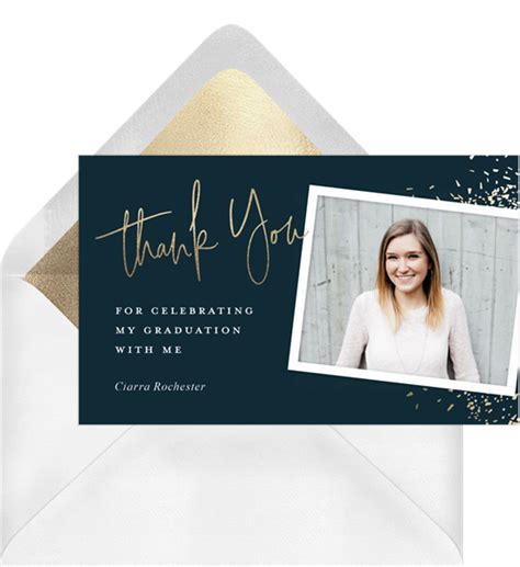 10 Graduation Thank You Cards to Send to Your Personal Cheer Squad