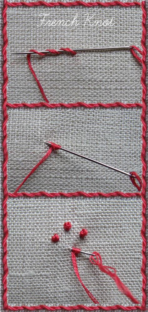 NANCY NICHOLSON: Tutorial for Whipped Running Stitch and French Knot