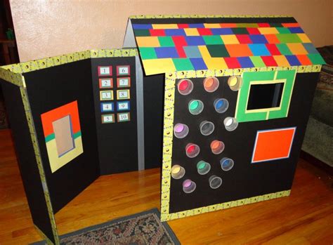 Foam Board DIY Playhouse | Preschool activities toddler, Fun crafts, Foam board crafts