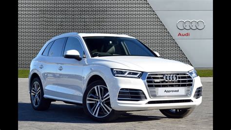 AUDI Q5 TDI QUATTRO S LINE WHITE 2018 - YouTube