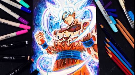 Drawing Goku MASTERED ULTRA INSTINCT by GokuXdxdxdZ on DeviantArt