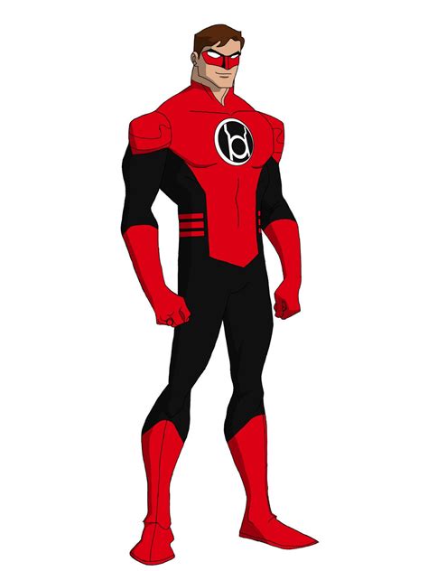 Young Justice Red Lantern Hal Jordan by DeathCantrell on DeviantArt