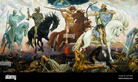 Four horsemen of the hi-res stock photography and images - Alamy