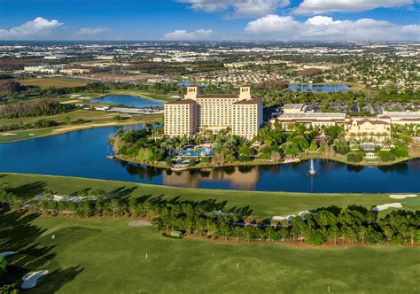 The Ritz-Carlton Orlando, Grande Lakes Resort – Orlando, FL, USA – Exterior Aerial – TRAVOH