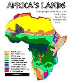 Free Coloring Page: Biomes of Africa | Bio - Ecology, Biomes, Ecosystems, Human Impact ...