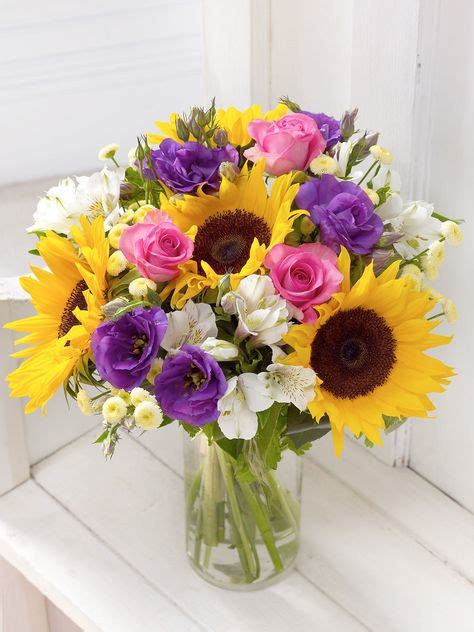 ️Flowers | Sunflower arrangements, Sunflower bouquets, Get well flowers