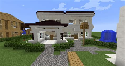 Modern Quartz House Minecraft Map