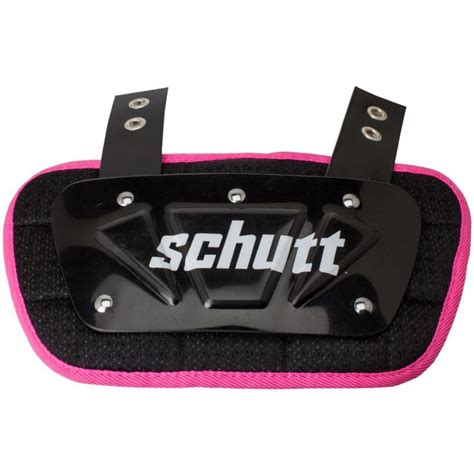 Schutt Youth Neon Back Plate, Neon Pink | Football back plate, Football accessories, Back plate