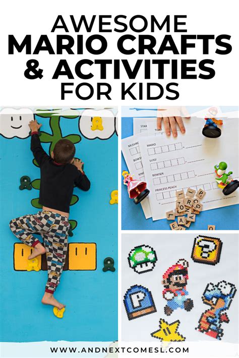 Super Mario Crafts & Activities for Kids