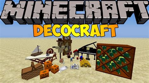 Simples Minecraft: DecoCraft 1.7.10 - Minecraft MOD