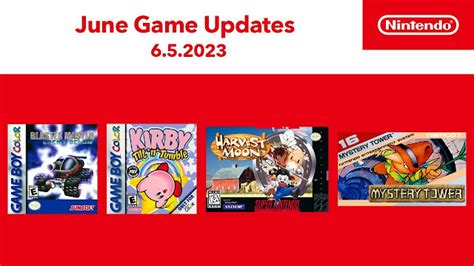 Novos jogos de Game Boy Color, NES e SNES são adicionados ao Nintendo ...