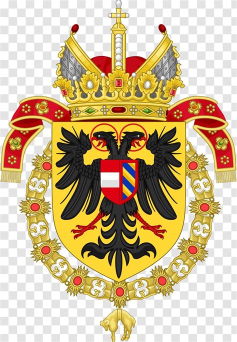 Holy Roman Empire Coat Of Arms Charles V, Emperor Habsburg Monarchy House - Symbol Transparent PNG