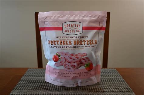 Costco Creative Snacks Co. Strawberry & Yogurt Pretzels Review - Costcuisine