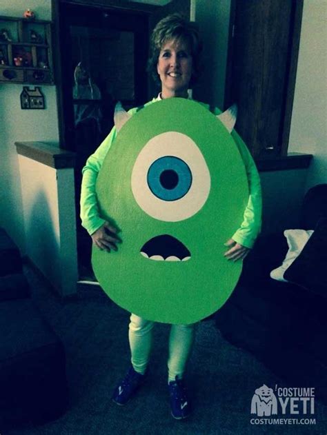 Handmade Mike Wazowski Costume from Monsters Inc - Costume Yeti