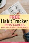 Free Bullet Journal Habit Tracker Printables | Masha Plans