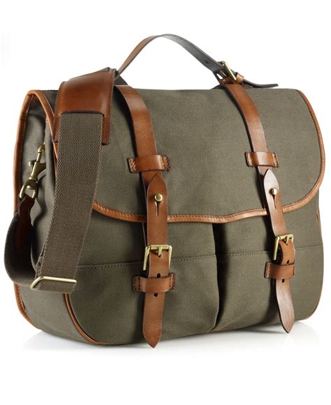 Lyst - Polo ralph lauren Core Canvas Messenger Bag in Green for Men