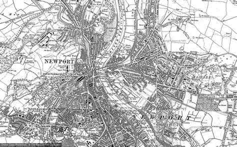 Old Maps of Newport - Francis Frith