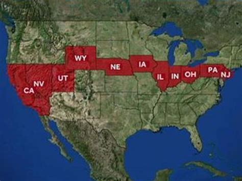 Map Of Interstate 80 - California southern Map