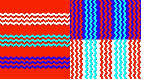 1920x1080 / 1920x1080 Blue, Geometry, Stripes, Abstract, White, Colorful, Digital Art, Red ...