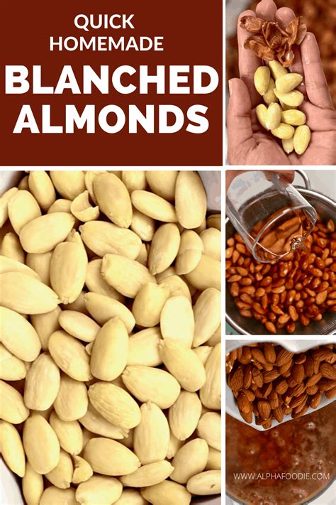 How To Blanch Almonds In Five Minutes - Alphafoodie