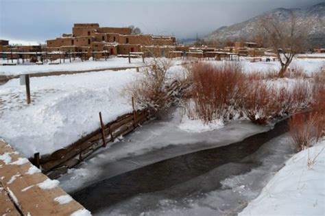 Taos Pueblo In Winter - taoStyle