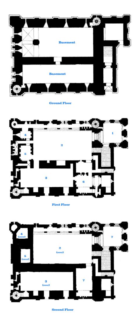 Great Castles - Castle Rising Castle Floor Plan