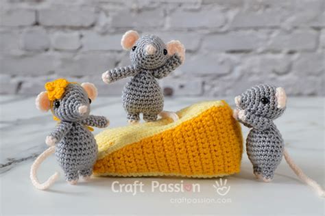 Stuffed Animals & Plushies Handmade crochet amigurumi. Cute baby toy Crochet mouse soft toy Toys ...