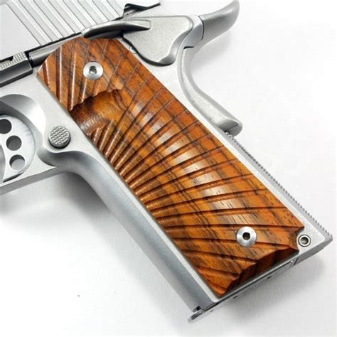 1911 Custom Pistol Grips Cocobolo Full Size Government