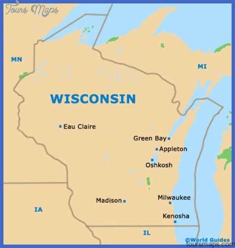 Milwaukee Map Tourist Attractions - ToursMaps.com