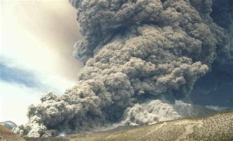 Pyroclastic Flow = blistering gases, ash, rock and whatever it picked up on its way to you ...