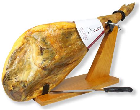 Serrano Ham Bone in from Spain 15-17 lb + Ham Stand + Knife | Cured ...