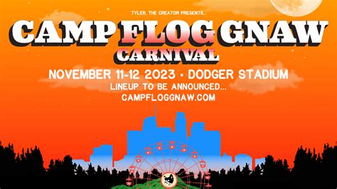 Tyler, the Creator Announces Camp Flog Gnaw Carnival 2023 at Dodger Stadium - GDE