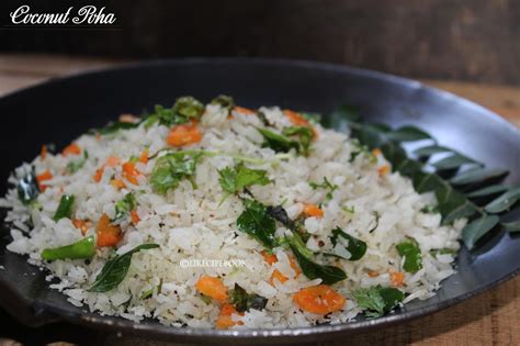 Coconut Poha - Recipe Book