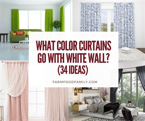 What Color Curtains Go With White Walls? (34 Ideas for 2024)