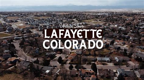 Virtual Tour of LAFAYETTE, Colorado - YouTube