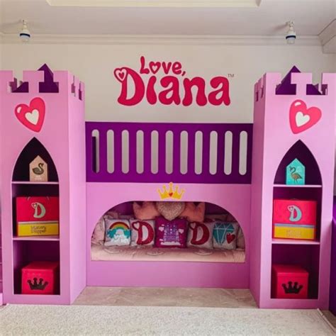 Buy Princess Castle Bed - Purple & Pink at Moon Kids Home