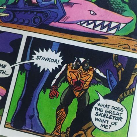 MOTU MINI-COMIC - THE STENCH OF EVIL (1st Appearance of Stinkor) (1984 ...