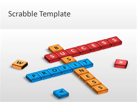 Scrabble Powerpoint Template PowerPoint Presentation PPT