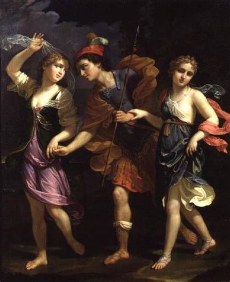 Theseus with Ariadne and Phaedra, the da - Benedetto the Younger ...