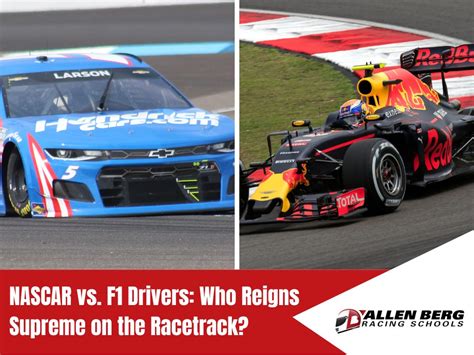 NASCAR Vs. F1 Drivers: Who Reigns Supreme On The Racetrack? | Allen ...