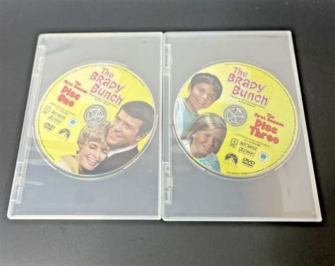 THE BRADY BUNCH Season 1 DVD Disc 1 -4 Plastic Case No Artwork TV Show Marsha