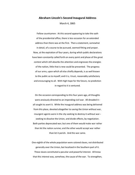 Inauguration Speech - 9+ Examples, Format, Sample | Examples