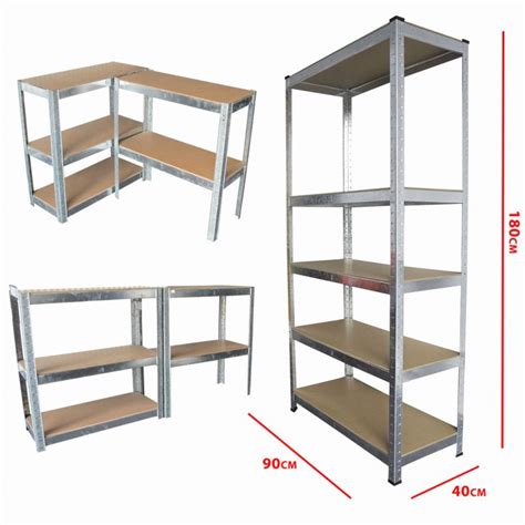 3 Step Steel Shelving Rack - Adjustable | Boltless Multi-purpose Storage