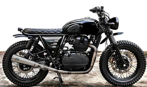 This Royal Enfield 650 Scrambler Project Is A Custom-Built Beauty